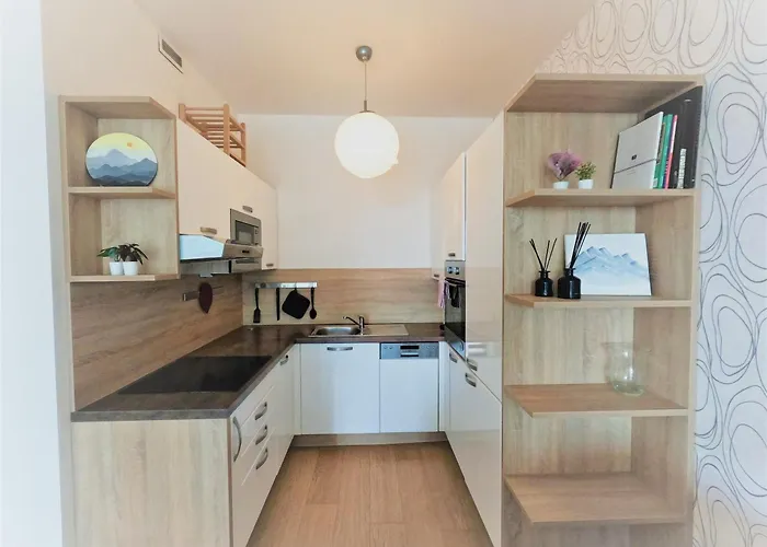Panorama Apartment, Free Parking, 18th Floor, View Appartement Bratislava